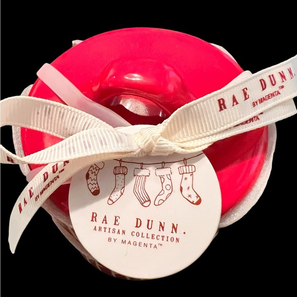 BRAND NEW Rae Dunn Red S&P Stacker - Picture 2 of 2